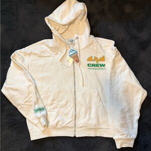 SNOWDAY Exclusive Saudi Arabia World Tour ‘25 Zip-Up Hoodie White Suze XL NWT